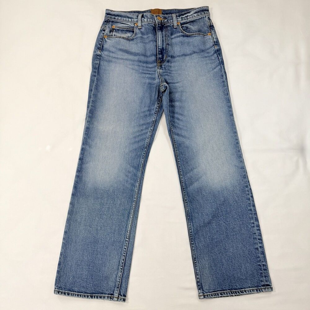 Jamie Haller Kenickie Jeans Women Size 30 Mid Rise Straight Leg Ankle Minimalist